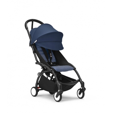 Комплект кольоровий Stokke® YOYO® 6+ (капюшон та дод. м'яка вкладка), кол.синій (Air France Blue) - lebebe-boutique - 7
