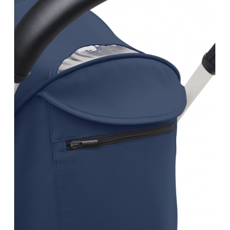 Комплект кольоровий Stokke® YOYO® 6+ (капюшон та дод. м'яка вкладка), кол.синій (Air France Blue) - lebebe-boutique - 5