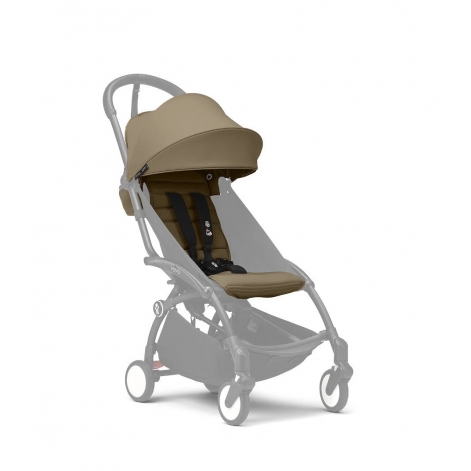 Комплект кольоровий Stokke® YOYO® 6+ (капюшон та дод. м'яка вкладка), кол.карамельний (Toffee)