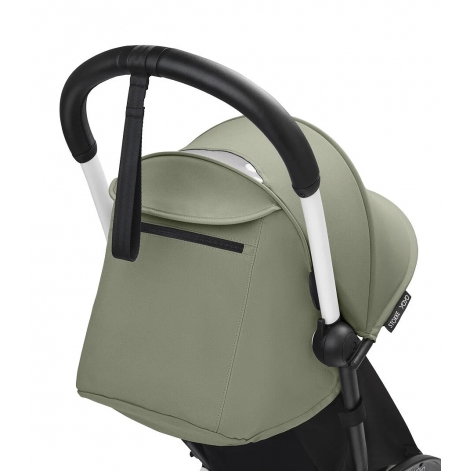 Комплект кольоровий Stokke® YOYO® 6+ (капюшон та дод. м'яка вкладка), кол.оливковий (Olive) - lebebe-boutique - 4