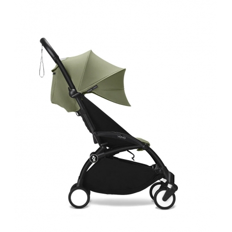 Комплект кольоровий Stokke® YOYO® 6+ (капюшон та дод. м'яка вкладка), кол.оливковий (Olive) - lebebe-boutique - 10