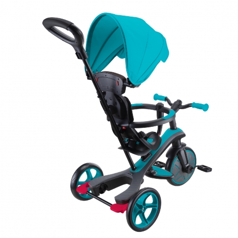 Велосипед детский GLOBBER серии EXPLORER TRIKE 4в1, бирюзовый, до 20кг, 3 колеса - lebebe-boutique - 8