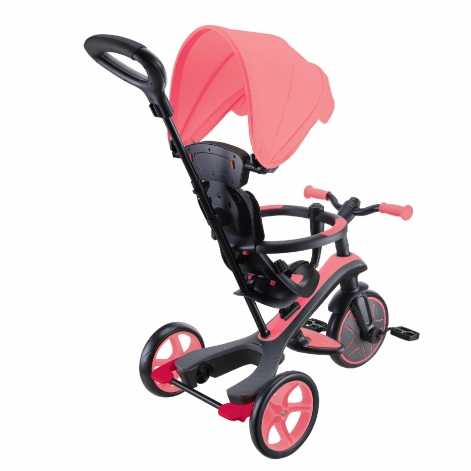 Велосипед детский GLOBBER серии EXPLORER TRIKE 4в1, розовый, до 20кг, 3 колеса - lebebe-boutique - 8