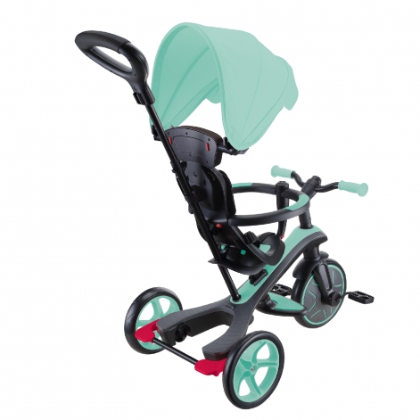 Велосипед дитячий GLOBBER серії EXPLORER TRIKE 4в1, м'ятний, до 20кг, 3 колеса - lebebe-boutique - 8