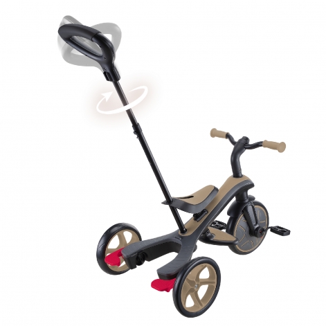 Велосипед детский GLOBBER серии EXPLORER TRIKE 4в1, песочный, до 20кг, 3 колеса - lebebe-boutique - 6