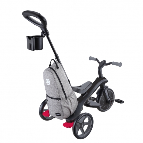 Велосипед детский GLOBBER серии EXPLORER TRIKE 4в1 DELUXE PLAY, черно-серый, до 20кг, 3 цв. - lebebe-boutique - 13