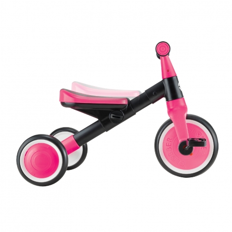 Велосипед детский GLOBBER серии LEARNING TRIKE 2в1, фуксия, до 20кг, 3 колеса - lebebe-boutique - 6