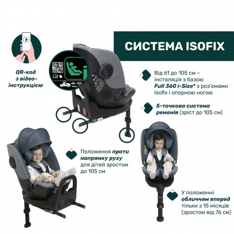 Автомобільне сидіння Bi-Seat Air i-Size з базою, гр. 0+/1/2/3, кол.21 - lebebe-boutique - 13