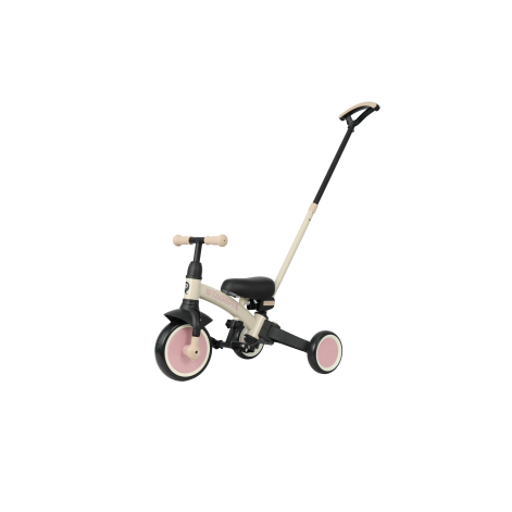 Велосипед с ручкой - биговел Stager 3в1 Beige-Pink