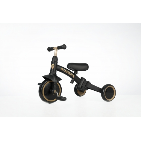 Велосипед с ручкой - биговел Stager 3в1 Black - lebebe-boutique - 2