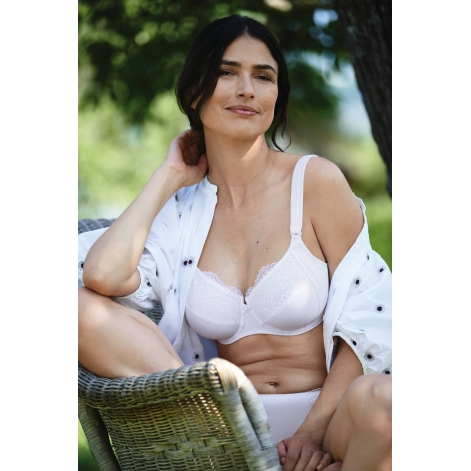Бюстгальтер для кормления Anita "Miss Orely" (белый) - lebebe-boutique - 7