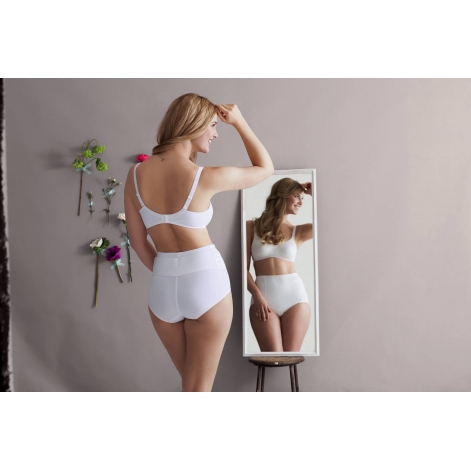 Бюстгальтер для кормления с мягкими чашками без косточек Anita "Basic" (белый 006) - lebebe-boutique - 2