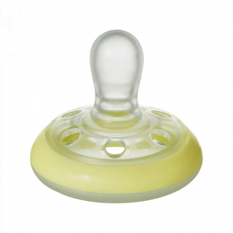 Пустушка Tommee Tippee Breast-like Night time 6-18 міс 2 шт (TT0326) - lebebe-boutique - 2