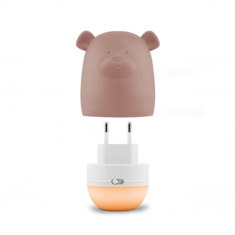 Нічник з датчиком cутінок, коричневий BENNY - БЕННІ  - lebebe-boutique - 3