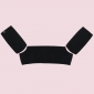 Слюнявчики для хипсита - черные Love & Carry - lebebe-boutique - 2
