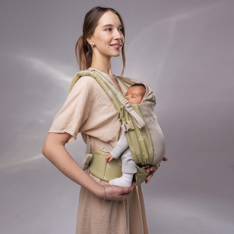 Эрго-рюкзак ONE Organic - Листья Love & Carry - lebebe-boutique - 3