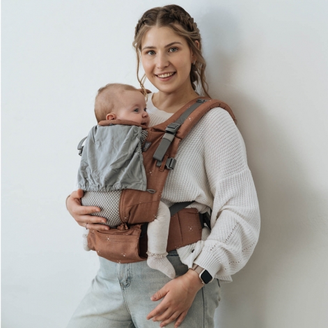 Эрго-рюкзак ONE Organic - Карамель Love & Carry - lebebe-boutique - 3