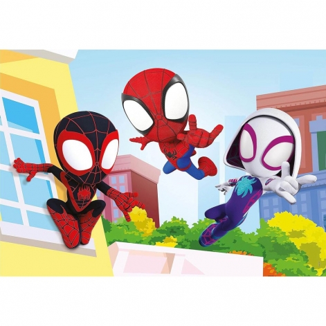 Пазл Clementoni "Spidey and His Amazing Friends", 2 шт. по 20 элементов - lebebe-boutique - 2