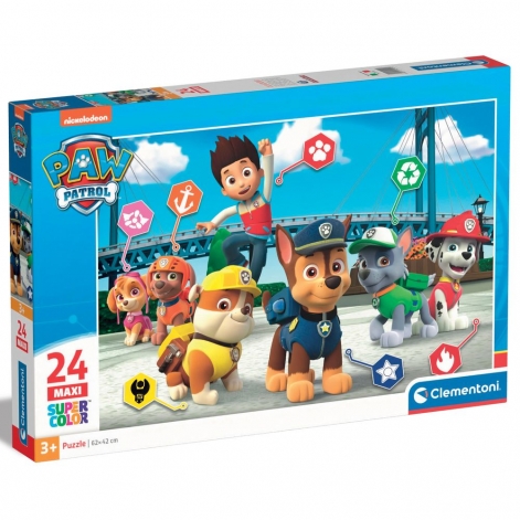 Пазл Clementoni "Paw Patrol 3", серия "MAXI", 24 элемента