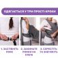 Слінг для новонародженого Boppy ComfyFit Evolution, кол. 47 - lebebe-boutique - 6