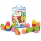 Игрушка конструктор Clementoni "Soft Blocks in Bag", серия "Soft Clemmy", 24 деталей - lebebe-boutique - 5