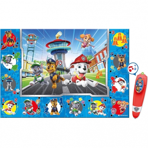 Пазл с интерактивной ручкой Clementoni "Paw Patrol" - lebebe-boutique - 3