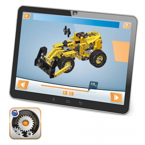 Конструктор 10 в 1 Clementoni "Bulldozer", серия "Science & Play", 200 деталей - lebebe-boutique - 3