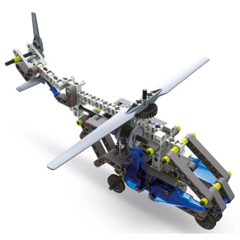 Конструктор 10 в 1 Clementoni "Aeroplanes & Helicopters", серия "Science & Play", 200 деталей - lebebe-boutique - 5