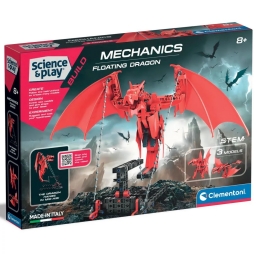 Конструктор 3 в 1 Clementoni "Floating Dragon", серия "Science & Play", 220 деталей