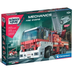 Конструктор 5 в 1 Clementoni "Fire Engine", серия "Science & Play", 520 деталей