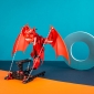Конструктор 3 в 1 Clementoni "Floating Dragon", серия "Science & Play", 220 деталей - lebebe-boutique - 5