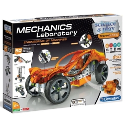 Конструктор 50 в 1 Clementoni "Machine engineering", серия "Science & Play", 250 деталей