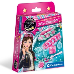 Набор для творчества Clementoni "Bliss Bracelets", серия "Crazy Chic"