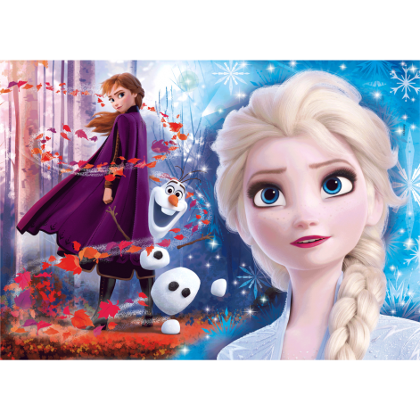 Пазл 2 в 1 Clementoni "Frozen II", 2 по 60 элементов - lebebe-boutique - 4