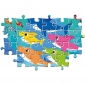 Пазл 3 в 1 Clementoni "Baby Shark", 3 по 48 элементов - lebebe-boutique - 2