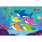 Пазл 3 в 1 Clementoni "Baby Shark", 3 по 48 элементов - lebebe-boutique - 3