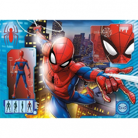 Пазл 2 в 1 Clementoni "Spider-Man", 2 по 60 элементов - lebebe-boutique - 3
