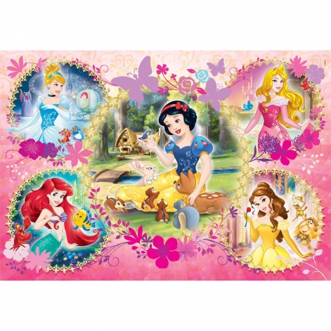 Пазл 2 в 1 Clementoni "Princess", 2 по 60 елементів - lebebe-boutique - 5