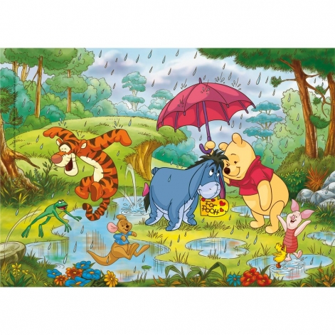 Пазл Clementoni "Winnie the Pooh", 2 шт. по 20 элементов - lebebe-boutique - 3