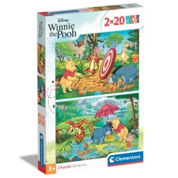 Пазл Clementoni "Winnie the Pooh", 2 шт. по 20 элементов