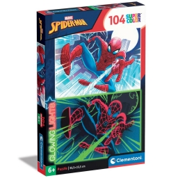 Пазл, светящийся в темноте Clementoni "Spider-Man", серия "Glowing", 104 элемента