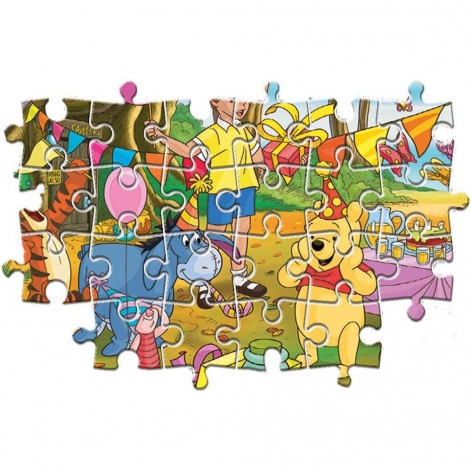 Пазл Clementoni "Winnie the Pooh", серия "MAXI", 24 элемента - lebebe-boutique - 2