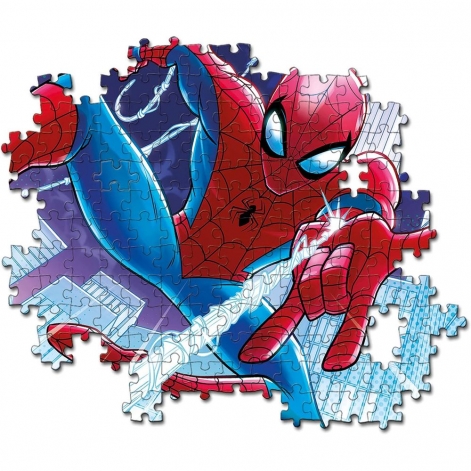 Пазл, светящийся в темноте Clementoni "Spider-Man", серия "Glowing", 104 элемента - lebebe-boutique - 3
