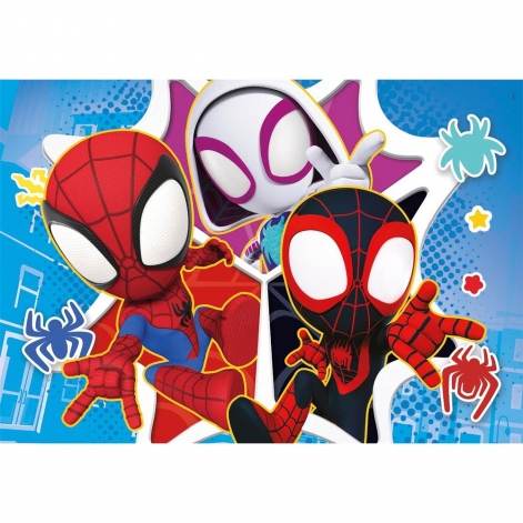 Пазл 3 в 1 Clementoni "Spidey and His Amazing Friends", 3 по 48 элементов - lebebe-boutique - 2