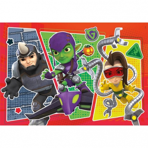 Пазл 3 в 1 Clementoni "Spidey and His Amazing Friends", 3 по 48 элементов - lebebe-boutique - 4