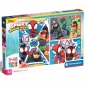 Пазл 3 в 1 Clementoni "Spidey and His Amazing Friends", 3 по 48 элементов