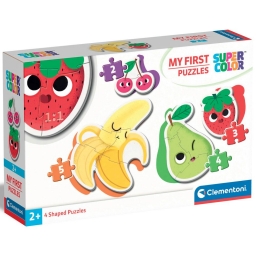 Пазл 4 в 1 Clementoni "Fruits", серия "My First Puzzles"