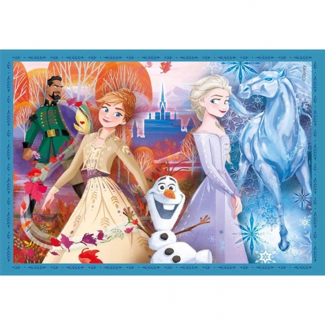 Пазл 4 в 1 Clementoni "Frozen", 12,16,20 и 24 элемента - lebebe-boutique - 2