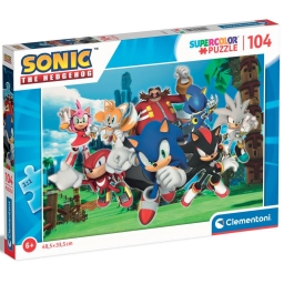 Пазл Clementoni "Sonic", 104 элемента