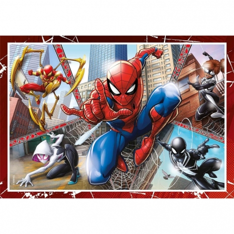 Пазл 4 в 1 Clementoni "Spider-Man", 12,16,20 и 24 элемента - lebebe-boutique - 4